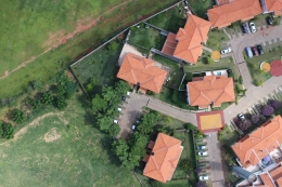 A rapidez da topografia com drones